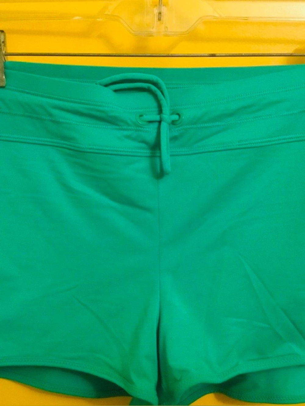 Athleta swim shorts green medium